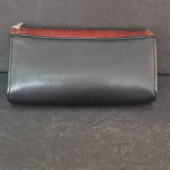 Vintage Brighton Black and Brown Women's Eyeglass Case - Picture 2 of 5